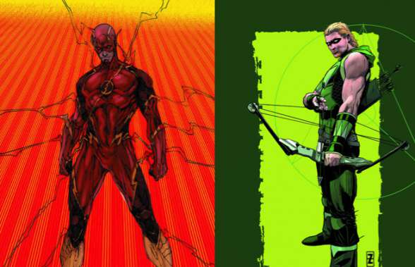 Green Lantern, Flash y Green Arrow cambiarán su indumentaria 1 Arrow 41 - Flash 41