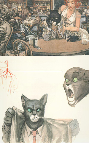 Cómo se hizo... Blacksad 4 Cómo se hizo... Blacksad