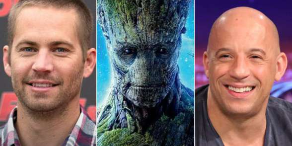 Groot ayudó a Vin Diesel a superar la muerte de Paul Walker 1 groot vin diesel paul walker