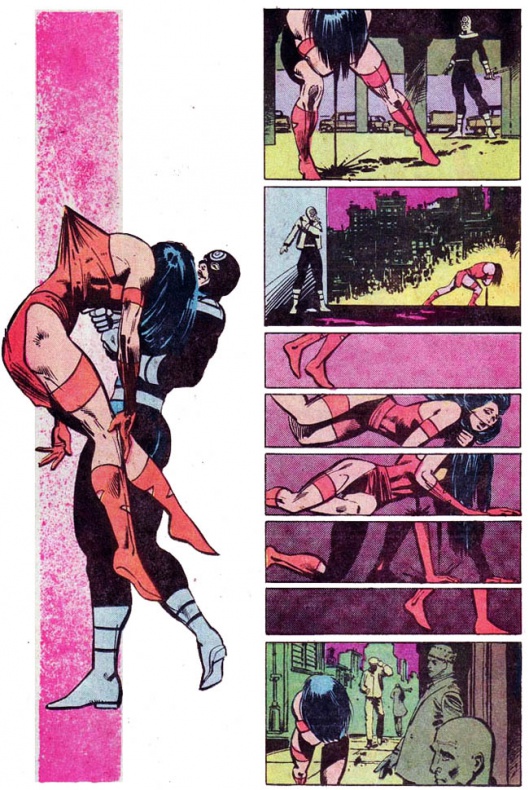 Daredevil muerte de Elektra