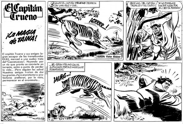 'El Capitán Trueno' - Facsímil (Tomo 7) 3 La magia de Taina - Capitán Trueno