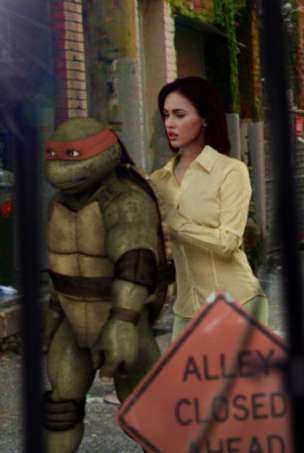 Las caras de April O'Neil 4 Megan-Fox