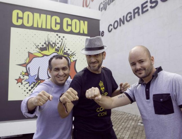 Eddy Barrows, Pepe Caldelas y Marino González