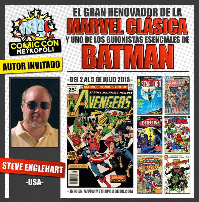 Steve Englehart Metropoli Comic Con