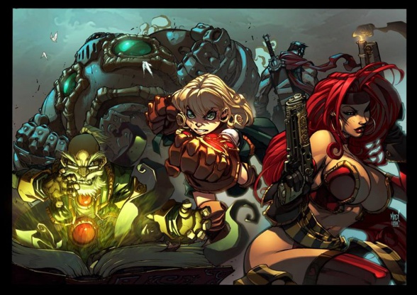 'Battle Chasers' 5 battle-chasers-grupo