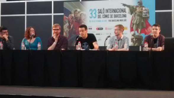 salon comic bcn presentacion hora de aventuras