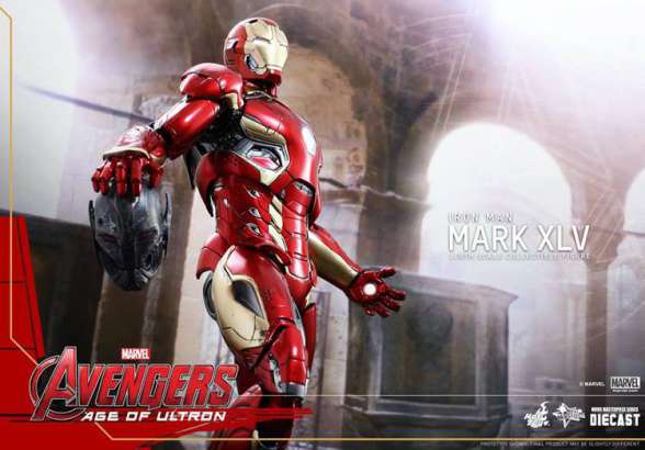 Hot Toys anuncia la salida de la figura 'Iron Man Mark XLV' 1 Hot Toys Iron Man Mark XLV