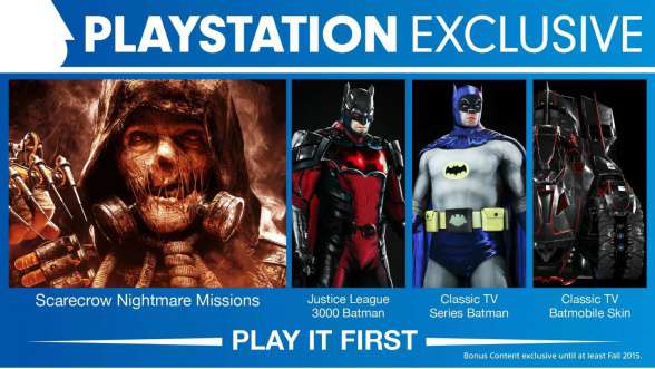 'Batman: Arkham Knight', tráiler del contenido exclusivo de PlayStation 4 1 Batman: Arkham Knight
