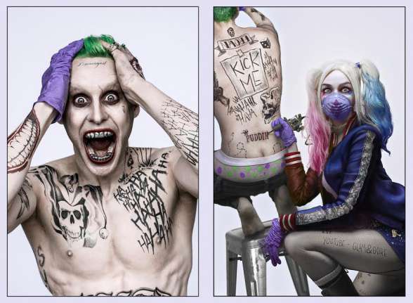 La "verdad" tras la foto del Joker de Jared Leto 1 Joker y Harley Quinn