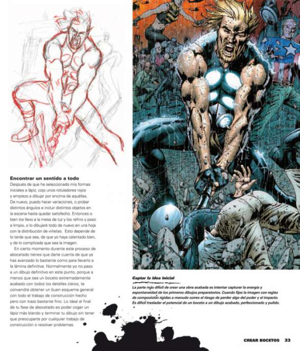 Bryan Hitch: Cómic estudio 3 Bryan Hitch: Cómic estudio