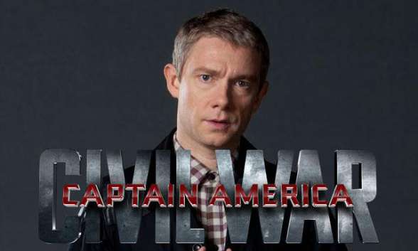 Martin Freeman Capitán América Civil War