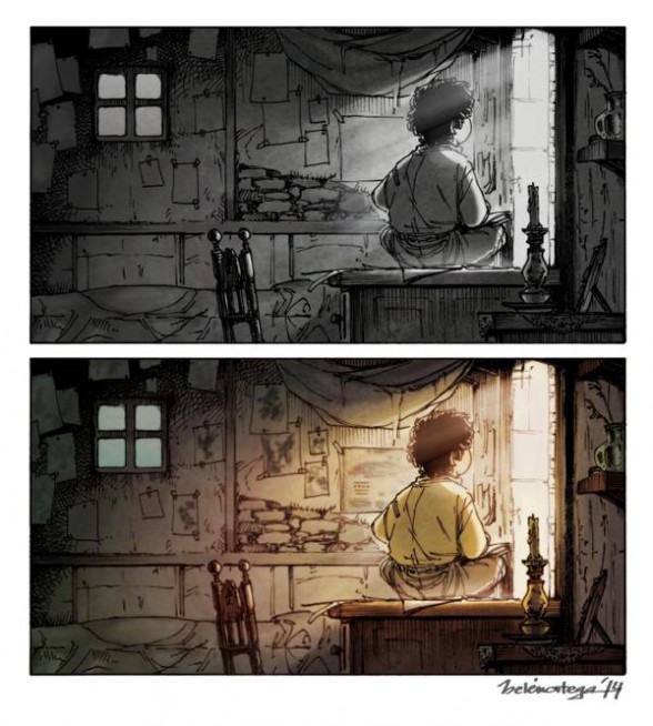 'Pájaro indiano', de Belén Ortega 3 pajaro indiano belen ortega norma editorial bocetos