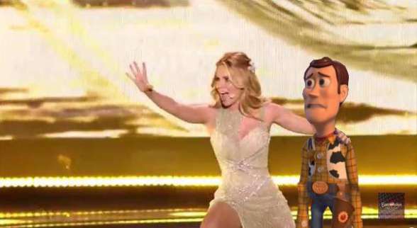Eurovisión, Edurne y los "memes" frikis 6 Edurne meme