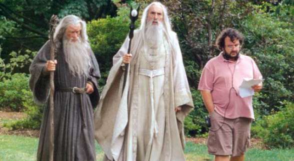 Christopher Lee - Ian McKellen - Peter Jackson