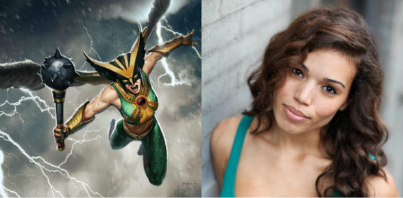 Hawkgirl podría tener serie propia de televisión 1 Hawkgirl - Ciara Renée