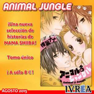 Nuevas licencias manga de Ivrea 1 Ivrea Animal Jungle OK