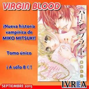 Nuevas licencias manga de Ivrea 2 Ivrea Virgin Blood OK