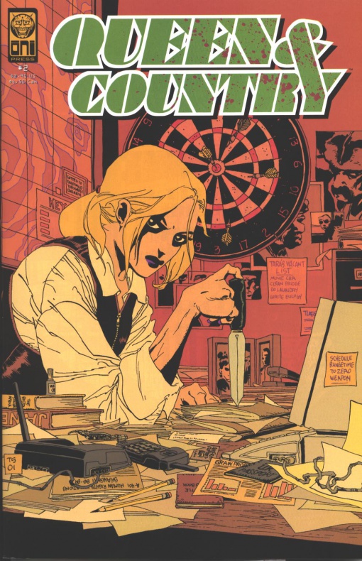 Queen and Country #1, de Greg Rucka 2 Queen and Country Greg Rucka