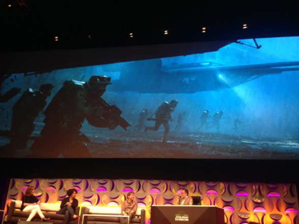 Star Wars Rogue One - imagen de la SW Celebration