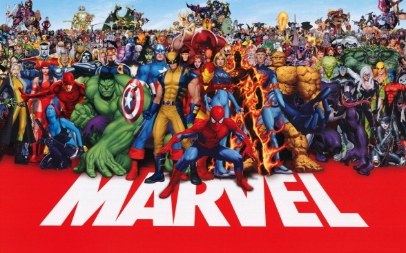X-Men se quedan fuera del poster y juegos de Marvel poster antiguo