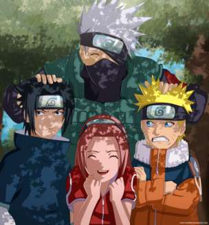 El chico de la semana: Naruto 3 naruto equipo 7