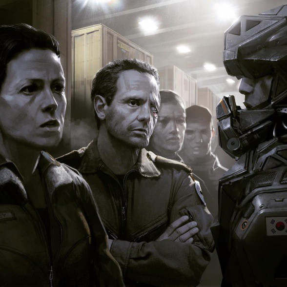 Nuevo arte conceptual del 'Alien 5' de Neill Blomkamp 2 Alien, por Neill Blomkamp
