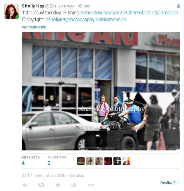 Primeras fotos del rodaje de la T2 de 'Daredevil' 2 Daredevil rodaje T2 (Shelly Key) 08