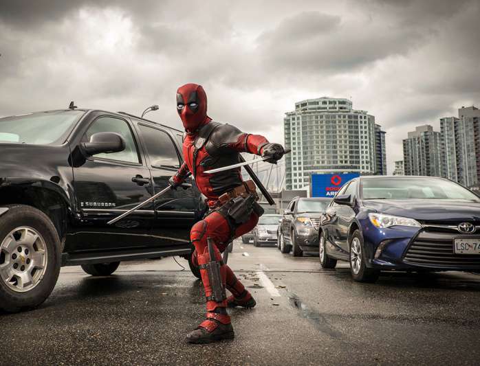 Nuevas fotos con las chicas de 'Deadpool' 1 Deadpool