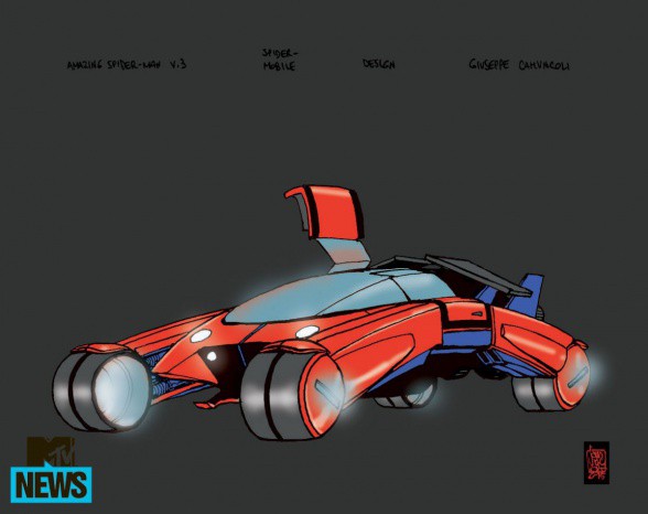 Y con todos vosotros, el SPIDERMÓVIL 3 Diseño Spidermóvil