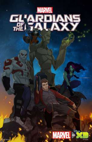 Guardianes de la galaxia animacion