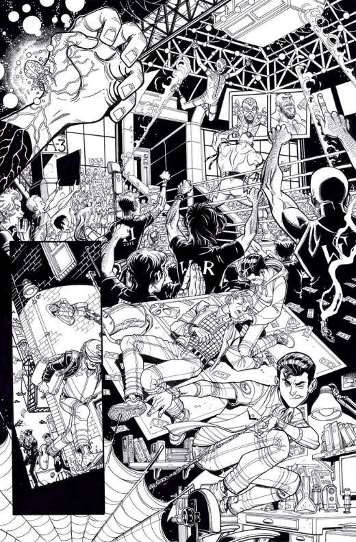 Marvel presenta a un Peter Parker adolescente en 'Spidey' 3 Spidey arte interior 2