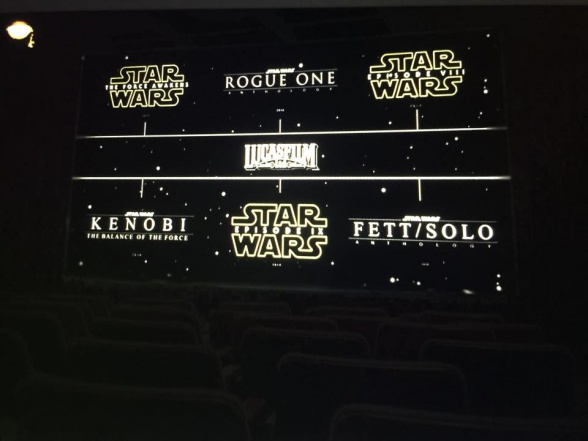 Star Wars leaked film slate