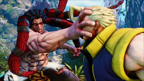 Se revela un nuevo personaje para 'Street Fighter V' 1 Street_Fighter_V_Necali_grab