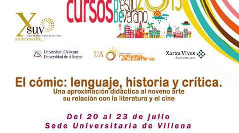 Universidad de Alicante - Curso cómic