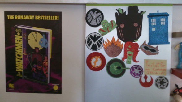 Bar de cómics en Barcelona: Len's Comic Café 4 len's comic cafe barcelona 4