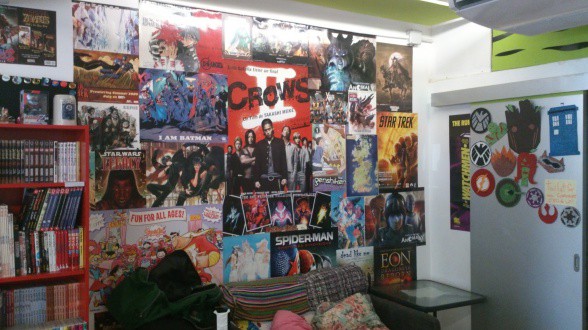 Bar de cómics en Barcelona: Len's Comic Café 3 len's comic cafe barcelona 6