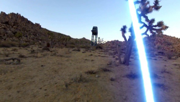 Jedi con GoPro