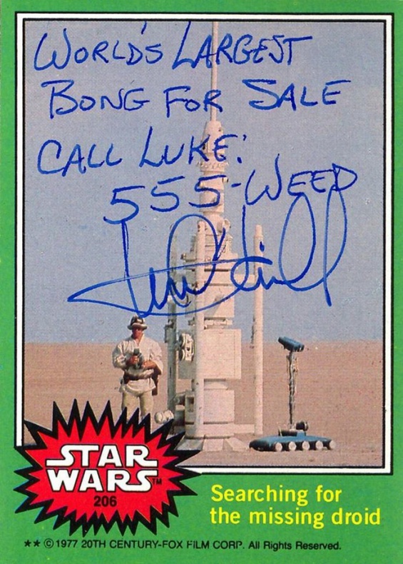 Autografos Mark Hamill 07