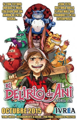 Ivrea publicará en octubre 'El Delirio de Ani' 1 Delirio de Ani portada