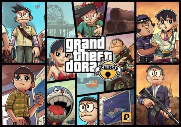 Doraemon GTA V