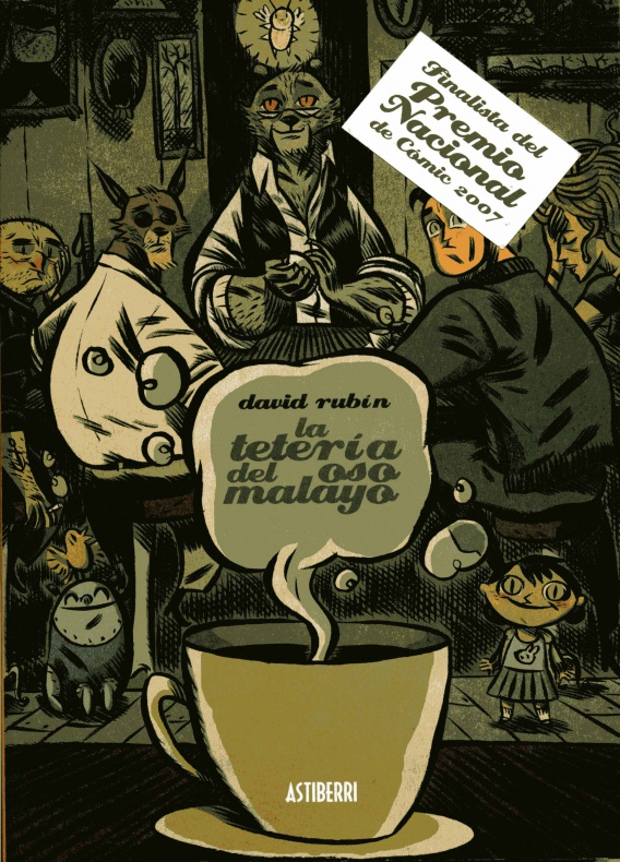 'La tetería del oso malayo' de David Rubín 1 La tetería del oso malayo portada