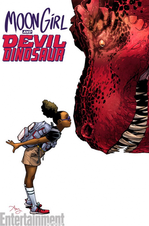 Marvel publicará el cómic 'Moon Girl and Devil Dinosaur' 1 Moon Girl and Devil Dinosaur Portada
