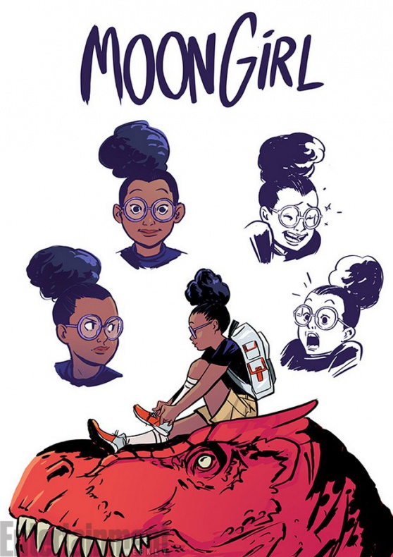 Marvel publicará el cómic 'Moon Girl and Devil Dinosaur' 2 Moon Girl and Devil Dinosaur diseños