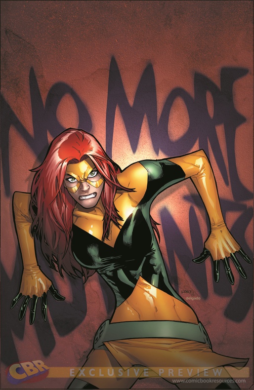 Portada alternativa de Ramos para "Extraordinary X-Men" 1 No More Mutants