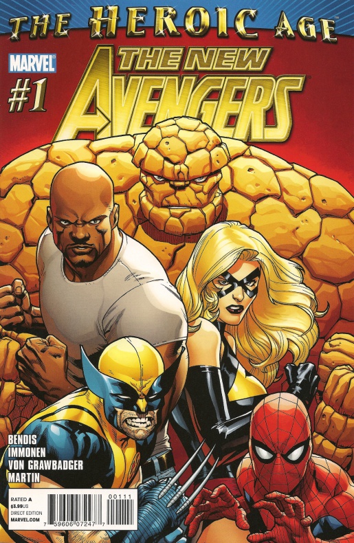 El chico de la semana: Ben Grimm 3 Nuevos_Vengadores_Vol_2_1_la_cosa