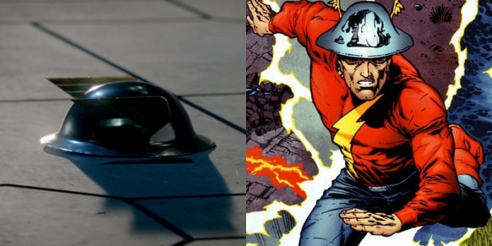 Casco de Jay Garrick en The Flash