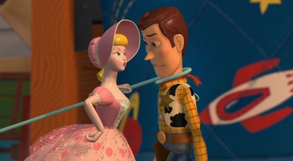 Woody y Bo Peep Toy Story