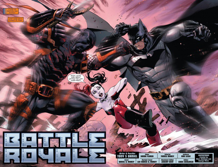 'Deathstroke: Dioses de la Guerra' 4 deathstroke vs batman