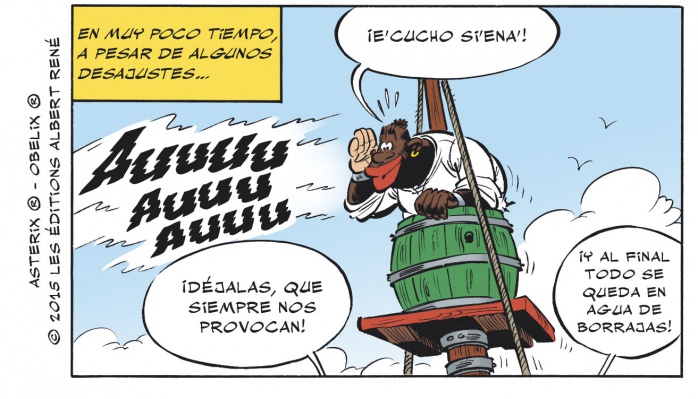 Primeras viñetas y datos del nuevo cómic de Astérix: 'El papiro del César' 1 Asterix, El papiro del César