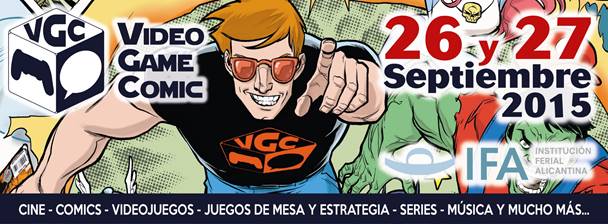 Salon del Cómic y el Videojuego Alicante 2015